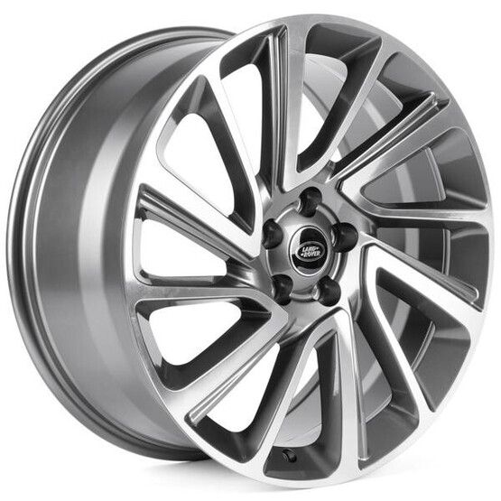 Диск Ptracing Hj450-Sv467 21x9.50 5x120 ET45 DIA72.56 ГРАФИТ + ПОЛИРОВАННЫЕ СПИЦЫ