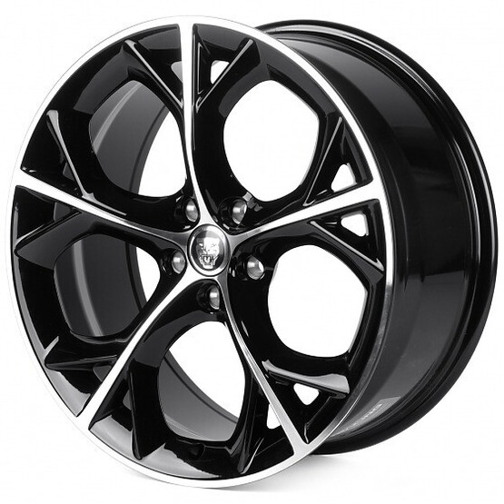 Диск Ptracing Fg261X-Cs396 19x8.50 5x108 ET40 DIA63.40 ЧЕРНЫЙ + ПОЛИРОВАННЫЕ СПИЦЫ
