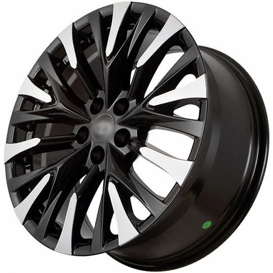 Диск Ff Ao3102 19x8.50 5x114.30 ET35 DIA60.10 BLACK MACHINED FACE