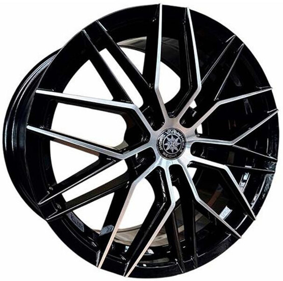 Диск Vive V-17 17x7.50 5x114.30 ET40 DIA67.10 GLOSS BLACK MACHINE FACE