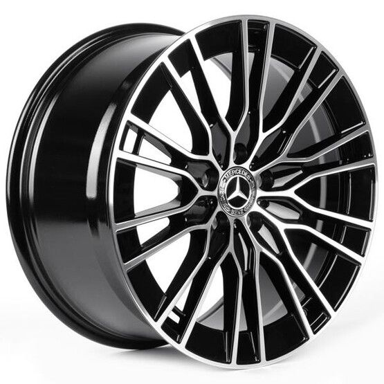 Диск Iwheel Ivf3330-Ct508 19x8.50 5x112 ET36 DIA66.56 ЧЁРНЫЙ ГЛЯНЦЕВЫЙ + ПОЛИРОВАННЫЕ СПИЦЫ