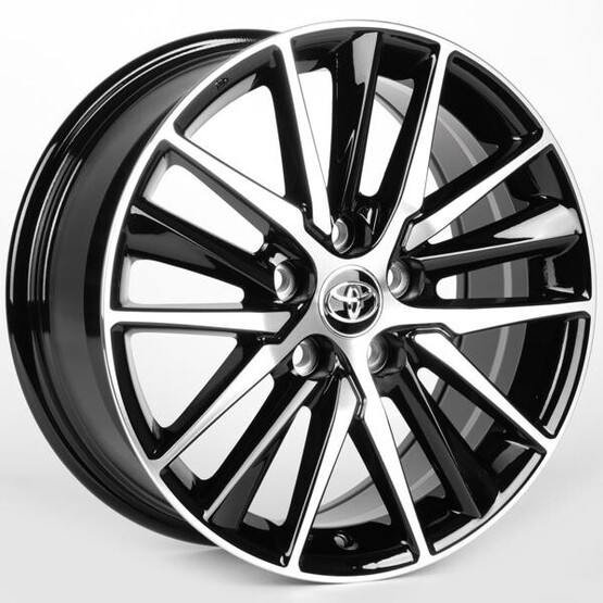 Диск Iwheel Iv-893 17x7.50 5x114.30 ET45 DIA60.10 ЧЁРНЫЙ ГЛЯНЦЕВЫЙ + ПОЛИРОВАННЫЕ СПИЦЫ