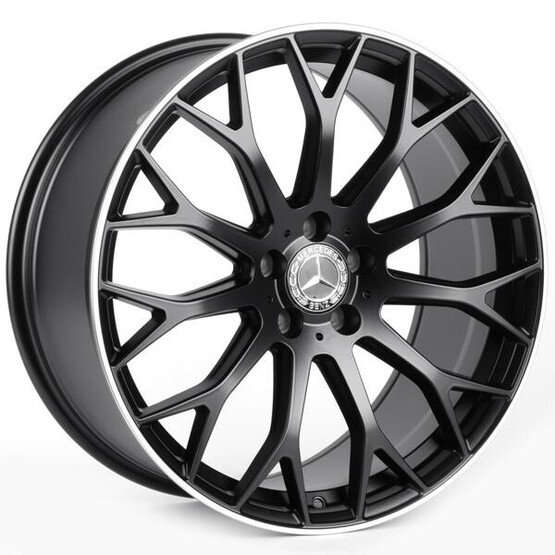 Диск Iwheel Vf-3396-Ct523 20x8.50 5x112 ET36 DIA66.56 ЧЁРНЫЙ МАТОВЫЙ + ПОЛИРОВАННЫЙ ОБОД