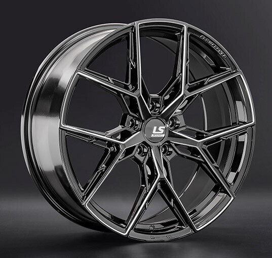 Диск Ls Wheels Flowforming Rc82 20x8.50 5x114.30 ET30 DIA60.10 BK+SSF