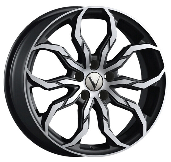 Диск Вектор B234 18x7.50 5x114.30 ET30 DIA67.10 АЛМАЗ ЧЕРНЫЙ