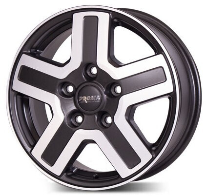 Диск Прома Ty99 Bus 16x6.50 5x118 ET68 DIA71.10 ГРАФИТ